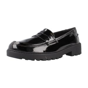 Geox J Casey Girl C Mocassin, Black, 31 EU