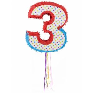 Pinata du chiffre 3