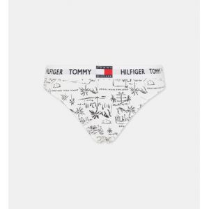 Tommy Hilfiger Slip signature coton organique Blanc - Couleur Blanc - Taille S
