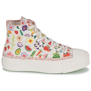Image de Converse Baskets montantes CHUCK TAYLOR ALL STAR LIFT-FESTIVAL- JUICY GREEN GRAPHIC Multicolore - Taille 37,38,39,40
