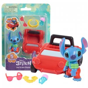 Just Play LILO ET STITCH PLAYSET SURF SUN STITCH 7 CM