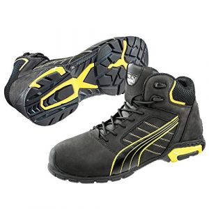 Image de Puma Safety Chaussures de sécurité haute pour homme noir taille 44