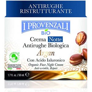 I Provenzali Crème de Nuit Anti-Rides à l'Argan - 50 ml
