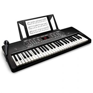 Alesis Melody 54 - Clavier électronique Portable 54 Touches, Enceintes Intégrées, 300 Sons et 300 Rythmes intégrés, 4 MELODY5