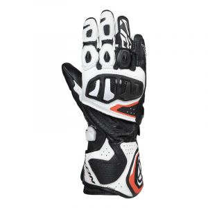 Ixon Gants cuir/textile Vortex GL noir/blanc- XL
