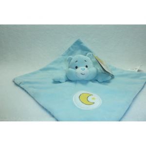 Sambro DOUDOU OURS PLAT CARE BEARS BABY BLEU NEUF