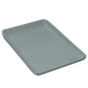 Matelas &agrave; langer en mousse LIONELO Megs - 70x50 cm - Imperm&eacute;able - Gris