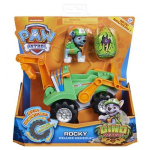 Spin Master Véhicule et Figurine Pat Patrouille Rocky Dino Rescue