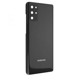 Cache batterie pour Samsung Galaxy S20 Plus avec objectif d'appareil photo noir