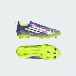 Adidas Chaussures de football sans lacets enfant F50 League FG/AG