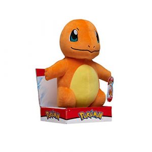 Jazwares Pokemon Peluche XXL Charmander Glumanda 30 cm - Peluche Pok&eacute;mon - Nouvelle 2021 - Pok&eacute;mon Plush - Licence Officielle