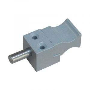 La Croisée DS Verrou de condamnation pour coulissant 9,5 mm gris aluminium - DS6218-007