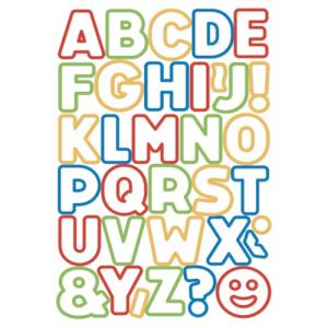 Tescoma D&eacute;coupoirs Alphabet DEL&Iacute;CIA Kids, 34 pcs