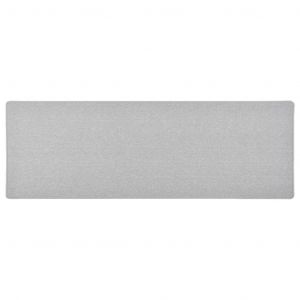 VidaXL Tapis de couloir Gris clair 50x150 cm