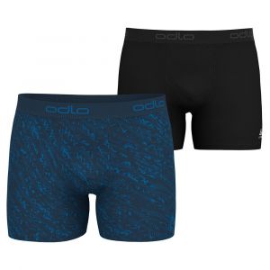 Odlo Boxer Active Everyday Eco 2 Unités S Blue Wing Teal / Black