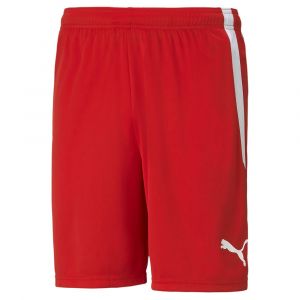 Puma Shorts Teamliga M Redma White