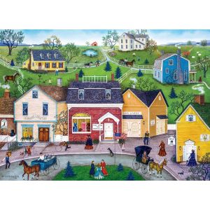 Master pieces Puzzle 1000 pièces : Hometown Gallery - La boutique de vêtements
