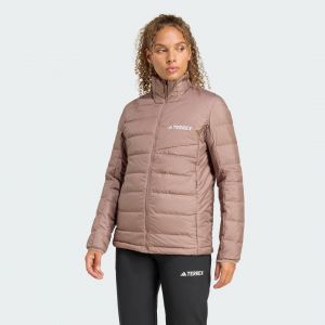 Adidas Veste Terrex Multi Light Down marron clair femme - XL