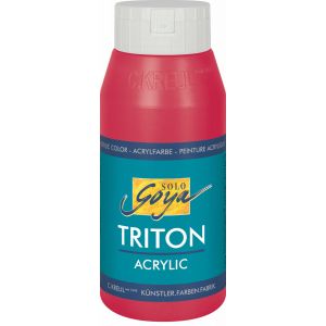 Image de C.Kreul 17040 - Solo Goya Peinture Triton Acrylic Basic, en flacon de 750ml, coloris magenta