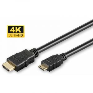 MicroConnect 2m HDMI/miniHDMI c - 2 m - hdmi Type a (Standard) - hdmi Type c (Mini) - Noir (HDM1919C2)