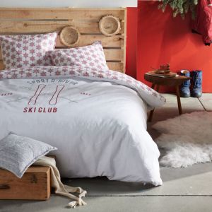 Today Parure de lit imprimé Graphique coton 240x220cm