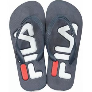 FILA Troy kids Sandale Mixte enfant, bleu Navy), 32 EU