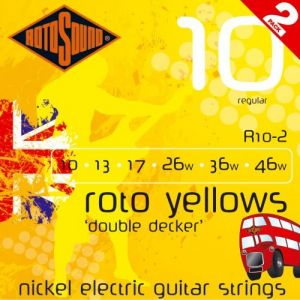 Rotosound Roto Yellows R10DD 10-46 Doubledecker sert de 2