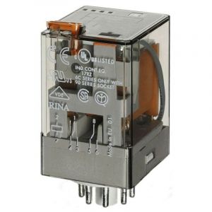 Finder Relais enfichable Undecal 3 &eacute;changes 10A 24VAC 601380240040