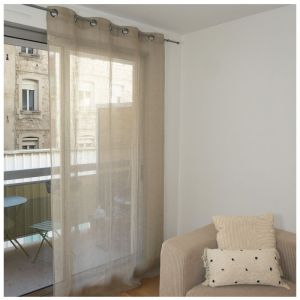 Palerme - Rideau en lin 140x240 cm Coloris - lin