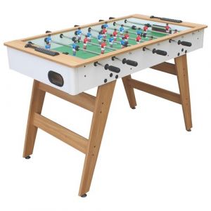 Happy Garden Baby-foot 120cm blanc et bois