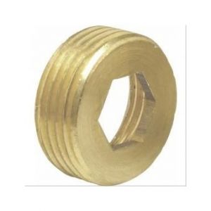 Somatherm Doublure laiton mâle / femelle avec butée intérieure Ø 20/27 Ø 12/17 brut BRICOZOR