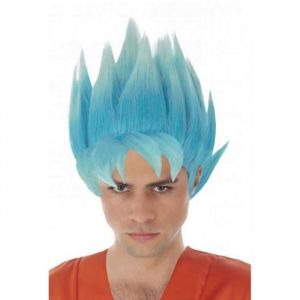 Image de Chaks 1 Perruque Son Goku Saiyan blue REF/C4592 Dragon Ball Super