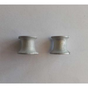 Disarmodel Plot d'amarrage en métal 12mm x2 - Accessoires pour maquettes en bois