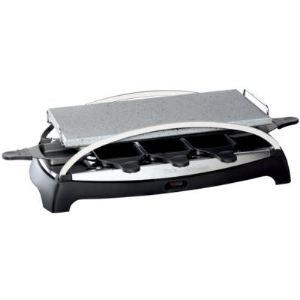 Image de Tefal PR456812 - Pierrade raclette 10 coupelles Inox & Design