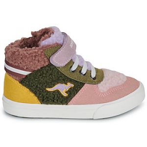 KangaROOS Baskets montantes enfant Kavu Shady Fur EV Multicolore - Taille 24,25,26,27