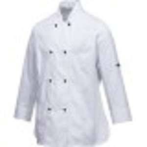 Portwest Veste de cuisine Femme Rachel Blanc XS