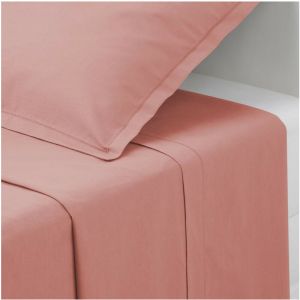 Atmosphera Drap Plat "Intérieur" 240x290cm Blush