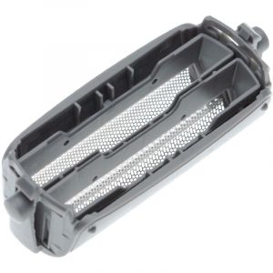 Vhbw Grille double de rasoir de rechange compatible avec Panasonic ES719, ES722, ES723, ES724 rasoir électrique - Avec cadre, argent / gris