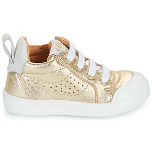 GBB Baskets montantes enfant HENRIET TWIST Dor&eacute; - Taille 24,25,26,27