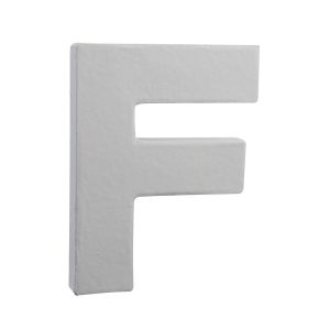 decopatch LETTRE BLANCHE F 12CM LETTRE BLANCHE F 12CM