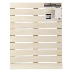 Panneau en bois pour d&eacute;coration murale 40 x 50 cm
