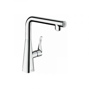 Image de Hansgrohe Mitigeur de cuisine Metris Select M71 260 1 jet chromé