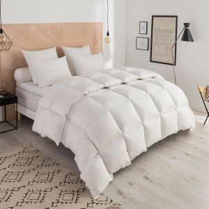 Dodo Couette Thermoduv CHAUDE - 70% Duvet d'Oie 140/200 Blanc