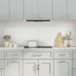 VidaXL Protection de cuisine 2 pcs Transparent 90 x 50 cm verre tremp&eacute;