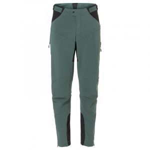 Vaude Qimsa II S/S+L/S Pantalon softshell Homme, Bleu pétrole S Pantalons longs VTT