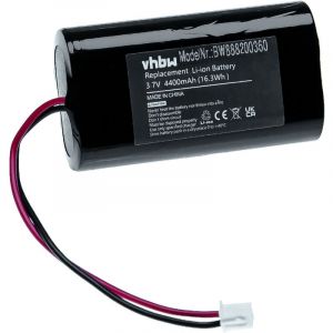 Vhbw Batterie compatible avec Zafferano Olivia Pro, Poldina, Poldina Pro lampe de table (4400mAh, 3,7V, Li-ion)