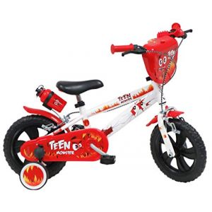 Denver Electronics Teen Monster Vélo pour Enfant Blanc/Rouge/Noir Taille 12"
