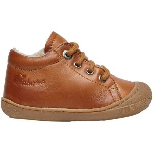 Naturino Chaussures Premiers Pas en Cuir doublés en Laine, Cognac 23