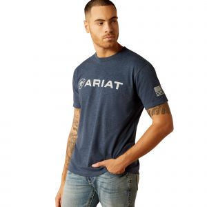 T-shirt avec drapeau Ariat Shield