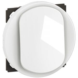 Legrand Interrupteur d'éclairage va-et-vient modulaire Céliane 6A, blanc